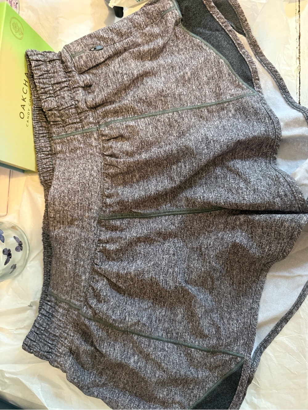 lululemon athletica Gray Heather Athletic Shorts
